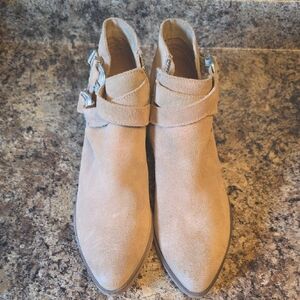 Tan Suede Ankle Boots